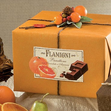 Panettone Arancia e Cioccolato Flamigni