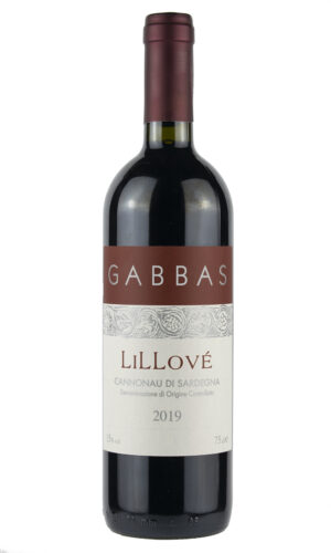 Lillovè Cannonau 2019 Gabbas